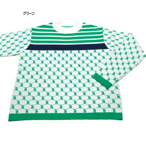 sdボーダー柄ニットレディースゴルフセーター ゴルフレディースセーター ゴルフレディースウェア レディースゴルフウェア ゴルフかわいいウェア ゴルフウェアレディース ゴルフおしゃれ