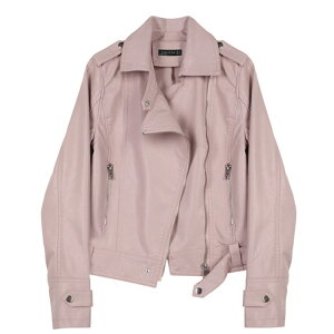 ライダースジャケット ゆったり オーバーサイズ ダブル ドロップショルダー フェイクレザージャケット レディース 秋冬 バイク アウター ショートコート おしゃれ 大きいサイズ 体型カバー