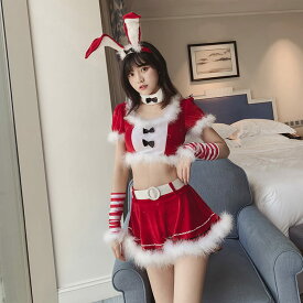 サンタ コスプレ サンタコス コスチューム クリスマス 衣装 セクシー サンタクロース パーティ 大きいサイズ コス セクシーサンタ サンタコスプレ アームウォーマー ワンピース ワンピ ドレス レディース 通販赤 服 ホビー コスプレ 激安