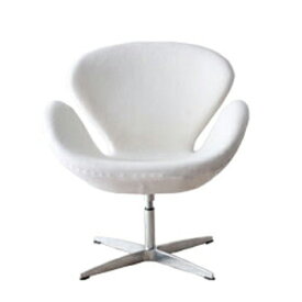 【デザイナー：アルネ・ヤコブセン】商品名：SWAN chair（スワンチェア）プレミアム【リプロダクト・ジェネリック】【椅子】【ソファ】【アームチェア】【回転式】【デザイナーズ家具】【セブンチェア】【ファブリック】