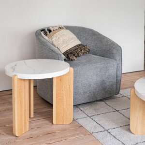 FLAT LEG テーブル【 ラウンドテーブル ネストテーブル コーヒーテーブル ソファテーブル 311 センターテーブル サイドテーブル テーブル STAP 大理石調 石目調 312 天然木 シンプル 北欧 ナチュ