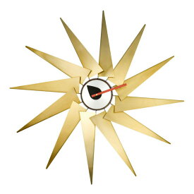 【デザイナー：ジョージ・ネルソン】商品名： Turbine clock（タービン・クロック）【リプロダクト／復刻版】【ネルソンクロック】【大きい】【壁掛け】【時計】【オブジェ】【ミッドセンチュリー】【デザイン】