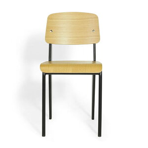 【デザイナー:ジャン・プルーヴェ】 商品名:スタンダードチェア【ハイクラス・リプロダクト/復刻版/保証付き】【ゲリドン】【ダイニングチェア】【ソルベイ】【デザイナーズ】【店