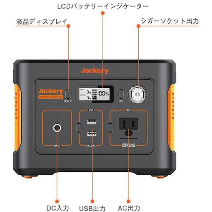 楽天市場】PTB041 ジャクリ JACKERY ポータブル電源 400 防災 