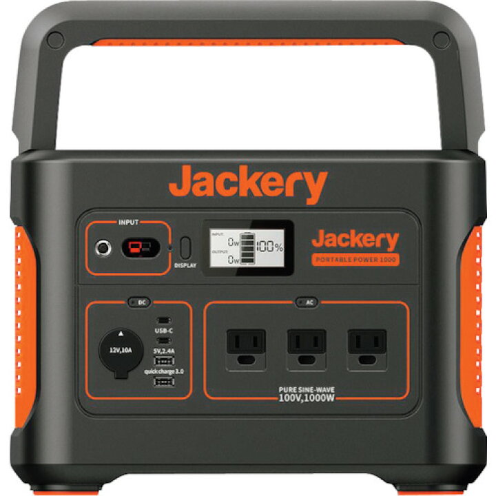 楽天市場】PTB101 ジャクリ JACKERY ポータブル電源 1000 防災 