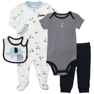 【送料無料】Carter's(カーターズ) ギフト4点セット(ぞう・きりん・かば/Navy)/沖縄・一部離島は送料無料対象外です