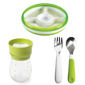 OXO tot(オクソートット) じぶんで食べるセット/グリーン
