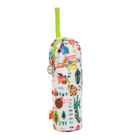 Solby(ソルビィ) ほ乳びんポーチ/アニマルリーフ/ホワイト