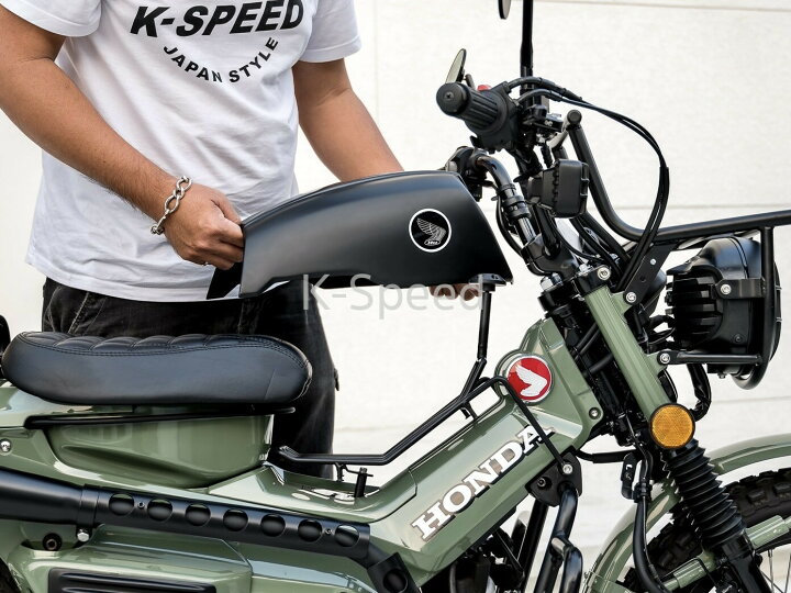 楽天市場 K Speed Diablo Ct55 For Ct125 ハンターカブ Ja55 Honda スーパーカブ タンク型ケース センターキャリアセット サンフェルナンド