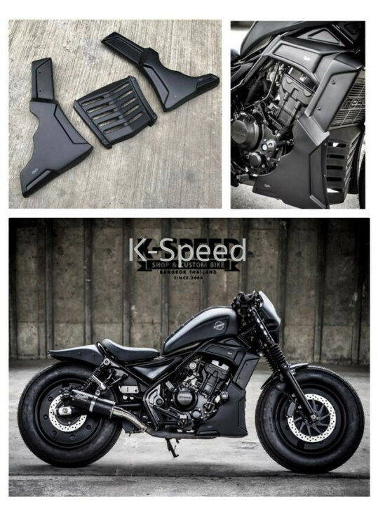 楽天市場】K-SPEED Diablo RB0085 & RB0161 for Rebel250 HONDA ホンダ 