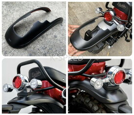 K-SPEED Diablo DX028 リアフェンダーカバーBlack Rear Fender Cover For Honda Dax125 ST125 ブラック フェンダー カバー HONDA 4mini ダックス