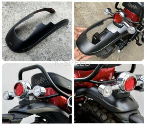 K-SPEED Diablo DX028 AtF_[Jo[Black Rear Fender Cover For Honda Dax125 ST125 ubN tF_[ Jo[ HONDA 4mini _bNX