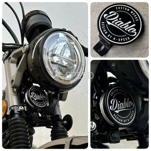 K-SPEED Diabolus CT70 z[Jo[ for CT125 n^[Ju JA55 JA65 HONDA X[p[Ju Decorative Horn Cover A~ |CgfUC