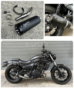 K-SPEED Diablo KE00 XbvI}t[ for Eliminator 400 2023-2025N Exhaust slip on G~l[^[400 JTL KAWASAKI JX^}t[