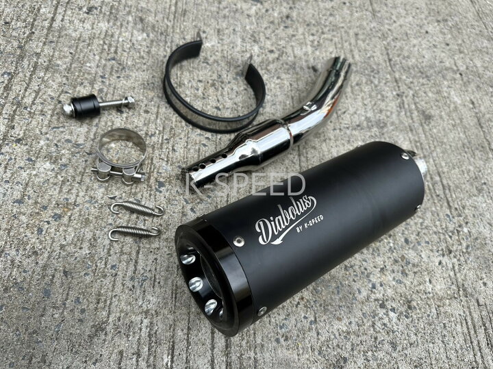楽天市場】K-SPEED Diablo KE00 スリップオンマフラー for Eliminator 
