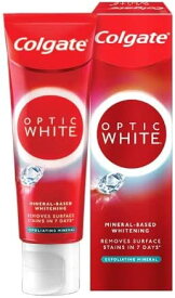【商品名】Colgate Optic White Exfoliating Mineral コルゲート オプティック ホワイト エクスフォリエイティング ミネラル