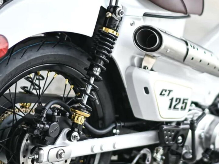 楽天市場】Mugello カスタムマフラー For CT125 ハンターカブ JA55 