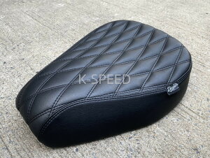 K-SPEED Diabolus CT20 JX^V[g Seat (Diamond Stripes, Black Thread) for@HONDA CT125 n^[Ju JA55 JA65 fUC^bN[V[g _ChJbg