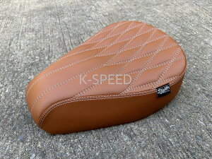 K-SPEED Diablo CT41 Brown Seat (Mixed Pattern) for CT125 �n���^�[�J�u JA55 JA65 HONDA �u���E�� ���F �f�U�C�� �^�b�N���[���V�[�g �J�X�^���V�[�g