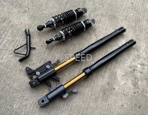 y\̔izDiabolus K-SPEED DX043 TXyV 8cm [_ELbg TChX^h Special Low Load Set (Gold Core) for DAX125 (Installed instead of the original)
