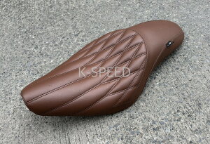 K-SPEED Diabolus RB0190 �J�X�^�������O�V�[�g seat long model assorted styles dark brown for Rebel250,500 ���B���e�[�W���C�N