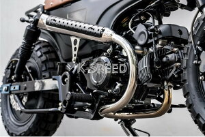 y\̔iz K-SPEED Diabolus DX034 JX^}t[ Daxster Full system exhaust For Honda Dax 125 _bNX _bNX^[}t[