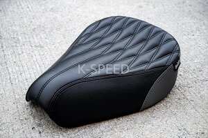 K-SPEED Diabolus CT99 c[g[JX^V[g seat two-tone black & gray embroidered at the back of the seat Diabolus mixed pattern for Honda CT125 JA55 JA65 n^[Ju ubNO[