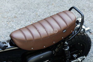 K-SPEED Diabolus DX068 seat uEXgCvV[g brown (horizontal stripes) for Honda Dax125 _bNXJX^V[g