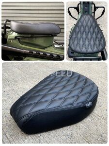�y�\��̔����i�zK-SPEED CT125�p�V�[�g (�_�C�������h�X�e�b�`�E�u���b�N) �o�C�N �J�X�^���p�[�c �n���^�[�J�u Diabolus �V�[�g�J�o�[