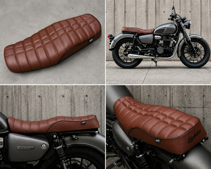 楽天市場】【予約販売商品】K-SPEED シート ブラウン Honda GB350C用 