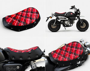 �y�\��̔����i�zK-SPEED �z���_ �����L�[125�p �V�[�g ���b�h�`�F�b�N�� �J�X�^���p�[�c Diabolus Monkey125 JB02 JB03