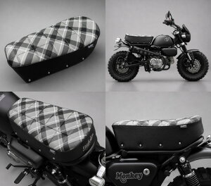 �y�\��̔����i�zK-SPEED �����L�[125 JB02 JB03�p 70s�X�^�C�� �O���C�X�N�G�A���J�X�^���V�[�g �o�C�N�p�[�c Monkey125