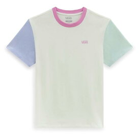 Vans バンズ 半袖Tシャツ Colorblock Boyfriend レディース