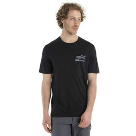 Icebreaker アイスブレーカー 半袖Tシャツ 150 Tech Lite II Aotearoa Merino メンズ