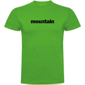 Kruskis クルスキス 半袖Tシャツ Word Mountain メンズ