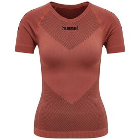 Hummel ヒュンメル 半袖ベースレイヤー First Seamless レディース