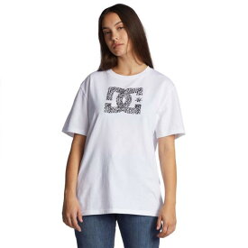 Dc shoes ディーシー 半袖Tシャツ Star Fill Bf レディース