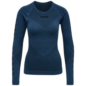 Hummel ヒュンメル 長袖ベースレイヤー改修済み First Seamless レディース