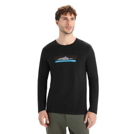 Icebreaker アイスブレーカー 長袖Tシャツ Tech Lite II Ski Fields メンズ