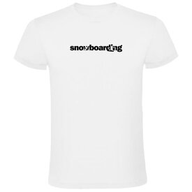 Kruskis クルスキス 半袖Tシャツ Word Snowboarding メンズ