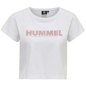 Hummel ヒュンメル 半袖Tシャツ Legacy Cropped レディース