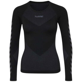 Hummel ヒュンメル 長袖ベースレイヤー First Seamless レディース