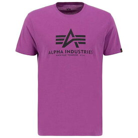 Alpha industries アルファインダストリーズ 半袖Tシャツ Basic メンズ