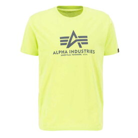 Alpha industries アルファインダストリーズ 半袖Tシャツ Basic メンズ