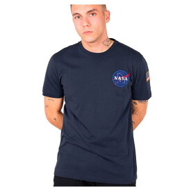 Alpha industries アルファインダストリーズ 半袖Tシャツ Space Shuttle メンズ