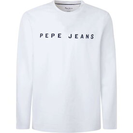 Pepe jeans ペペジーンズ ロングスリーブTシャツ Logo Tshirt Ls メンズ
