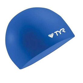 TYR ティア Wrinkle Free Silicone Navy Swimming Cap ユニセックス