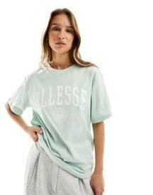 エレッセ ellesse Neri t-shirt in light green レディース