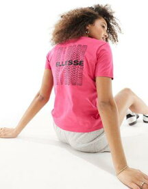 エレッセ ellesse Brimsley t-shirt in pink レディース