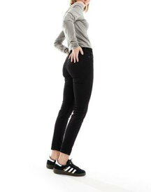 Lee Jeans リー Lee scarlett high rise skinny jeans in black rinse レディース